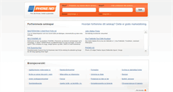 Desktop Screenshot of phone.no