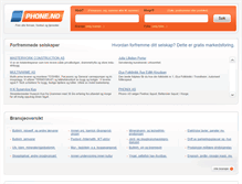 Tablet Screenshot of phone.no